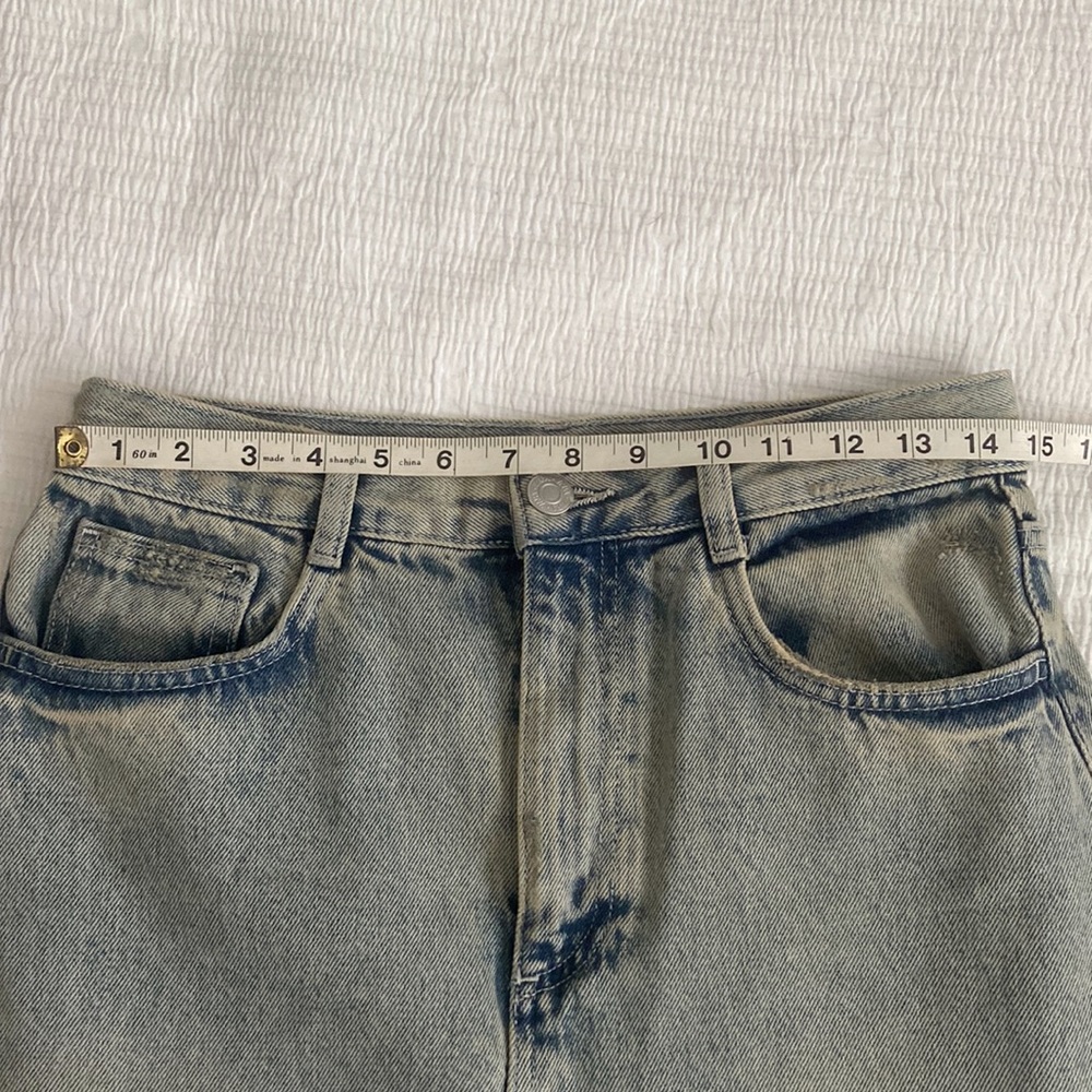 Zara DENIM MIDI SKIRT TRF - small - Picture 9 of 9
